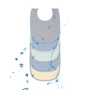 Terry towelling baby bibs Lässig (x5) image-4