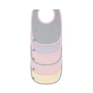 Terry towelling baby bibs Lässig (x5) image-0