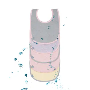 Terry towelling baby bibs Lässig (x5) image-4