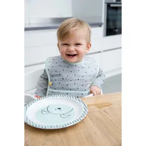 Bib with baby pocket Lässig Little Chums Chien image-2