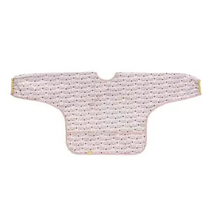 Long sleeve baby bib Lässig Little Chums Souris image-0