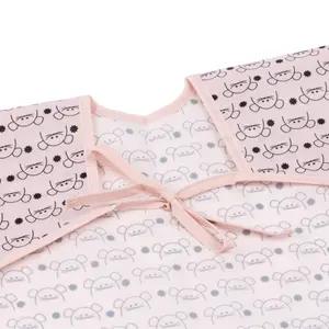 Long sleeve baby bib Lässig Little Chums Souris image-2