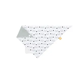 Bandana with baby teething element Lässig Little Chums Chat image-1