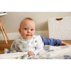 Baby bandana Lässig Little Water Baleine image-3