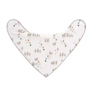 Baby bandanas Lässig Tiny Farmer Mouton (x2) image-1