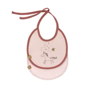 Baby bibs Lässig More Magic Cheval (x2) image-0