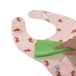 Bibs with baby pocket Lässig Little Forest Lapin (x2) image-3