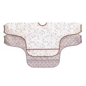 Long-sleeved bibs with baby pocket Lässig Tiny Farmer Oie (x2) image-0