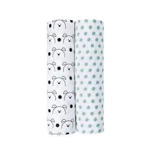 Pieces of muslin baby diapers Lässig (x2) image-1