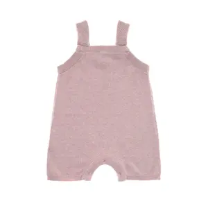 Baby girl short knitted jumpsuit Lässig Garden Explorer image-4