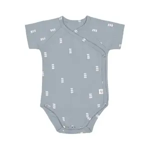 Baby short sleeve bodysuit Lässig Blocks image-0