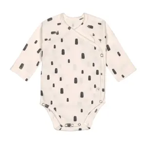 Baby long sleeve bodysuit Lässig Bricks image-0