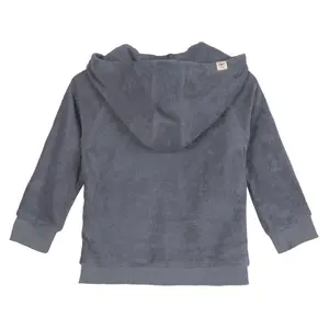 Hooded zipped jacket for babies Lässig Terry image-1