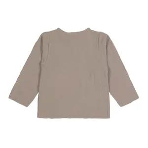 Long-sleeved baby muslin T-shirt Lässig Gots image-1