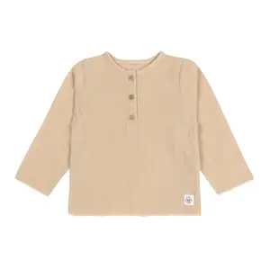 Long-sleeved baby muslin T-shirt Lässig Gots image-0