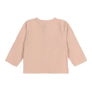 Long-sleeved baby muslin T-shirt Lässig Gots image-1