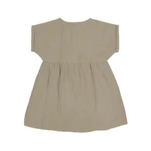 Baby girl muslin dress Lässig Gots image-1
