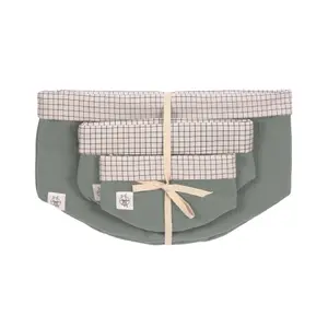 Children's muslin storage baskets Lässig (x3) image-1