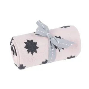 Organic cotton baby blanket Lässig Little Chums Étoiles image-3