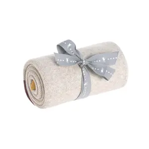 Organic cotton baby blanket Lässig Gots Little Water Cygne image-2