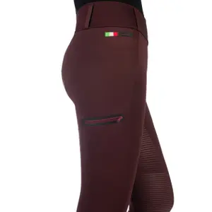 Women's full grip riding leggings Lauria Garrelli Livigno image-4