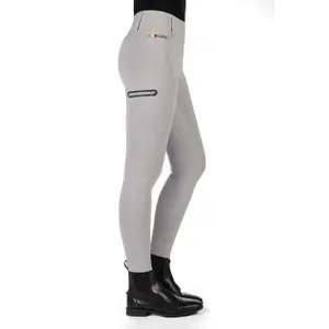 Women's full grip riding leggings Lauria Garrelli Livigno image-2