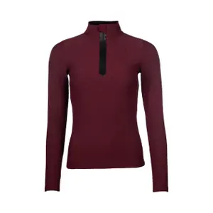 Riding polo long sleeves woman Lauria Garrelli Livigno Ribbed