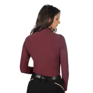 Riding polo long sleeves woman Lauria Garrelli Livigno Ribbed image-3