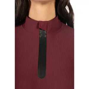 Riding polo long sleeves woman Lauria Garrelli Livigno Ribbed image-4