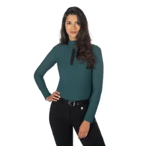 Riding polo long sleeves woman Lauria Garrelli Livigno Ribbed image-1