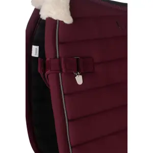 Dressage saddle pad for horses Lauria Garrelli Livigno Elegance image-3