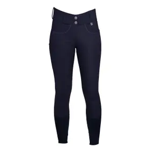 Pantalón de equitación con grip en las rodillas full grip mujer Lauria Garrelli Arezzo