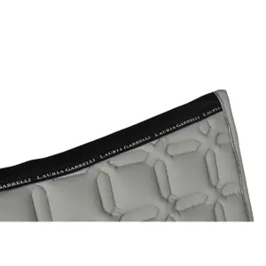 Dressage saddle pad for horses Lauria Garrelli Limone Elegant image-3