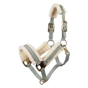 Fur halter for horse Lauria Garrelli Limone Elegant image-0