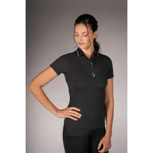 Women's riding polo shirt Lauria Garrelli Limone image-2