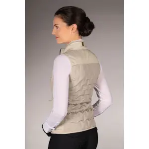 Women's sleeveless riding vest Lauria Garrelli Limone image-3