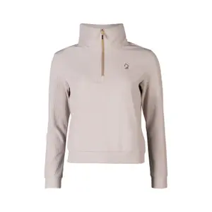 Sweatshirt 1/2 zip woman Lauria Garrelli Limone image-0