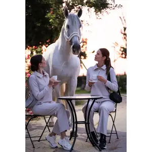 Sweatshirt 1/2 zip woman Lauria Garrelli Limone image-4