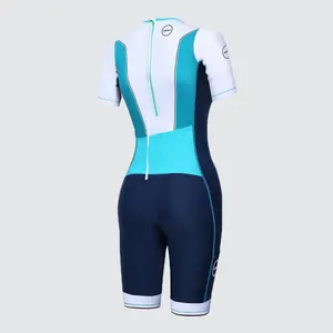 Tuta da donna Zone3 trifonction lava long distance manches courtes aero suit image-0