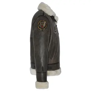 Bomberjacke mit Abzeichen Schott image-1