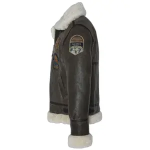 Bomberjacke mit Abzeichen Schott image-2