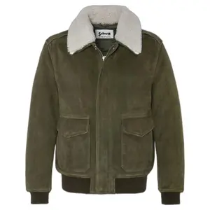 Fliegerjacke aus Wildleder Schott image-0