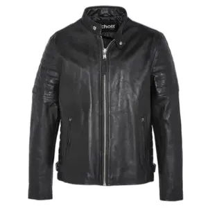 Blouson moto cuir Schott image-0