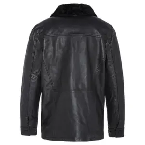 Lange Jacke und Kragen Schott image-2