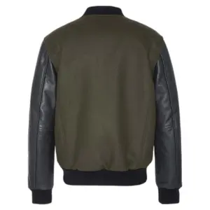 Universities-Jacke aus Leder und Wolle Schott image-1