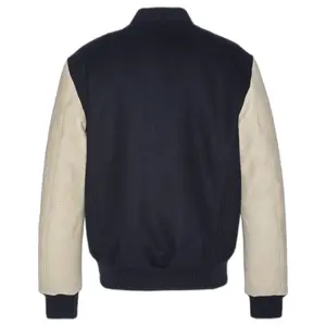 Universities-Jacke aus Leder und Wolle Schott image-1