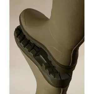 Leren gevoerde laarzen dames Le Chameau Chasseur image-2