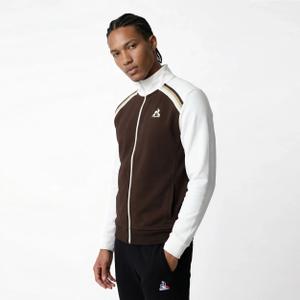 Sweatshirt med fuld lynlås Le Coq Sportif Heritage