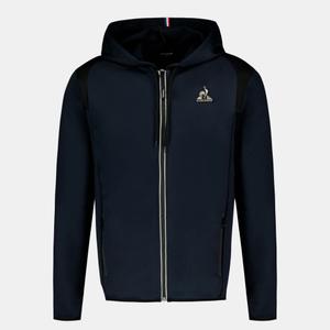 Sweatshirt à capuche full zip Le Coq Sportif Coq D'argent N°1 image-3