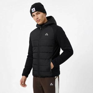 Hættetrøje med fuld lynlås Le Coq Sportif Hybride